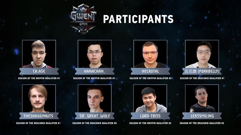 GWENT Open uczestnicy