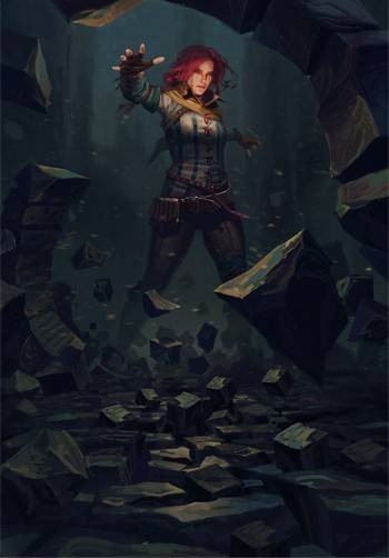gwint nowe karty triss: telekinezja