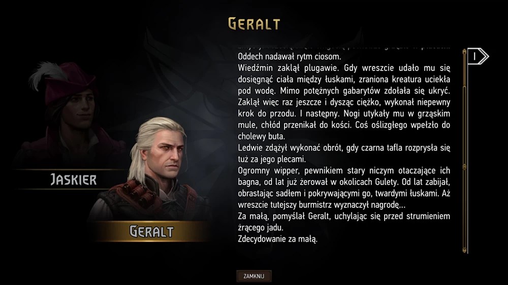 podróż geralt historia
