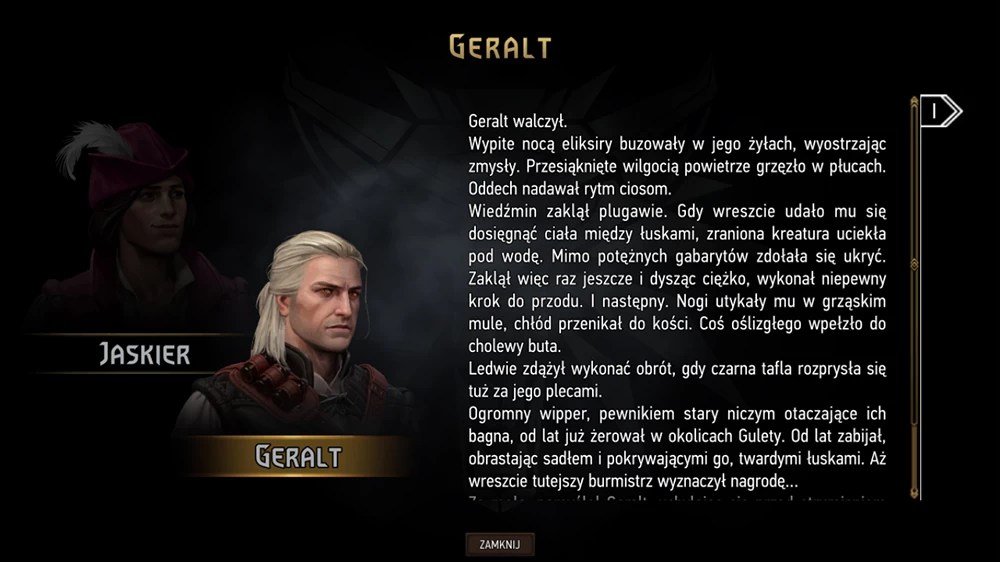 podróż geralt historia