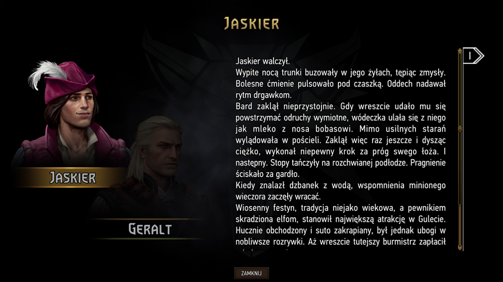 podróż jaskier historia