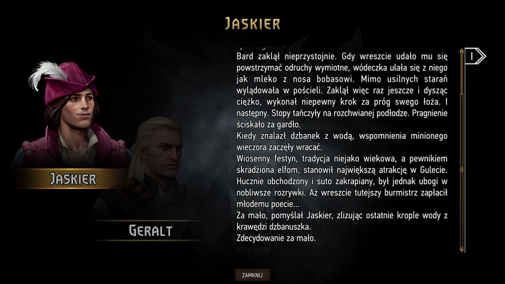 podróż jaskier historia
