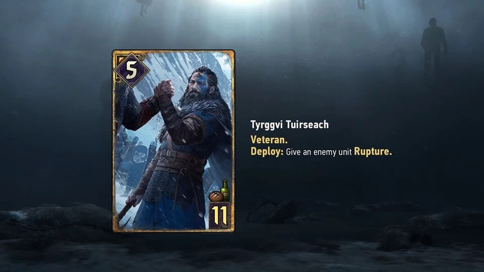 Tyrggvi Tuirseach - pan lusterko karty