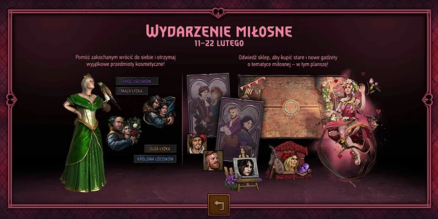 Wydarzenie Miłosne nagrody